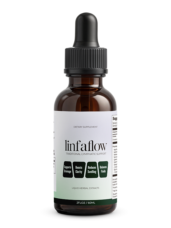 Linfaflow® botanical liquid bottle